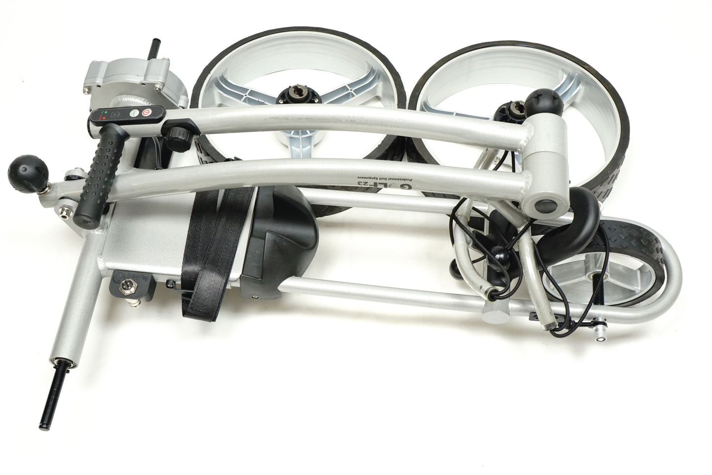 GOLF23 Elektro Golf Trolley 3.0 LiFePO4 Lithium Batterie, 2 Motoren, Funkfernbedienung